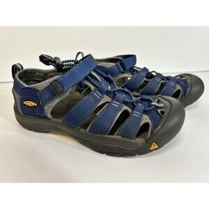 KEEN Unisex Big Kids' Newport H2 Sandal 1009962 Blue Depths/Gargoyle US Size 6